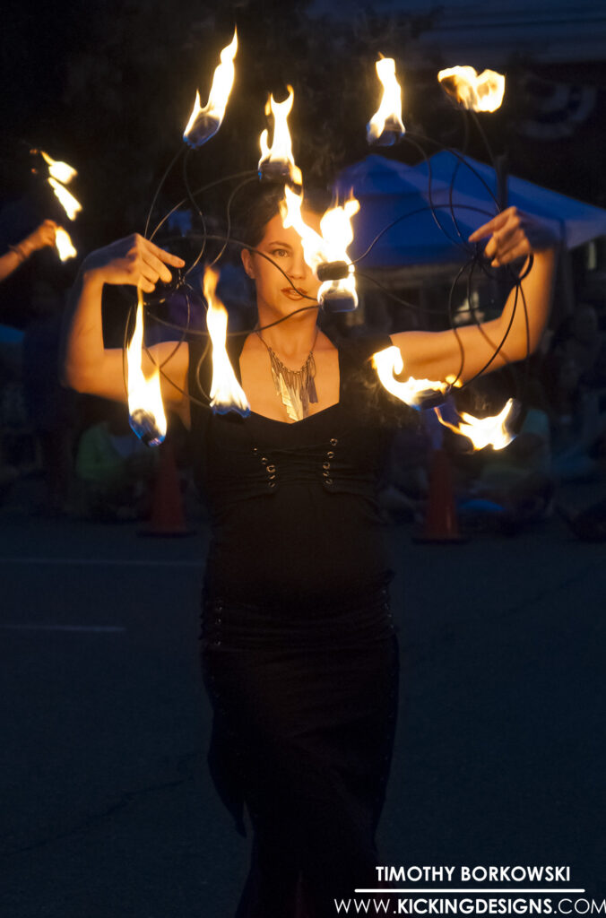 Fire Dancer Performer